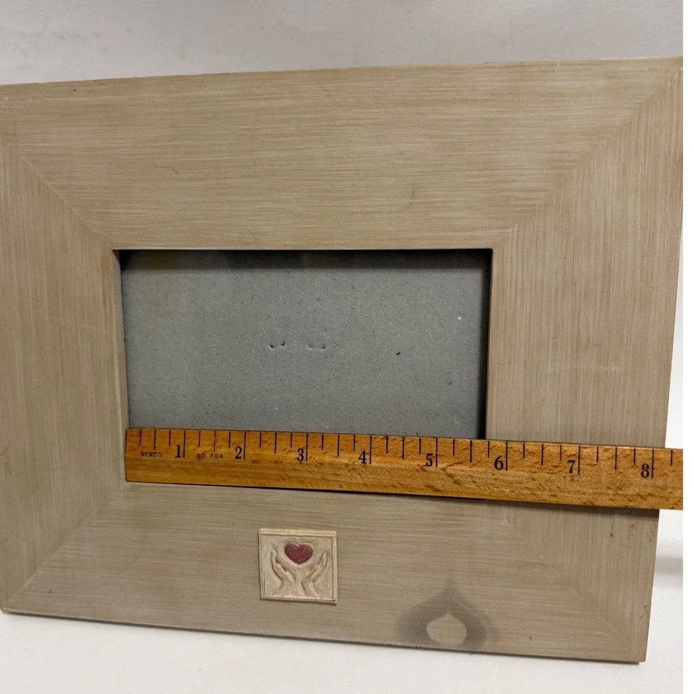 Willow Tree Susan Lordi Picture Frame 4x6 Hands Heart DEMDACO 2006